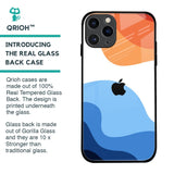 Wavy Color Pattern Glass Case for iPhone 11 Pro