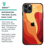 Magma Color Pattern Glass Case for iPhone 11 Pro