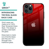 Maroon Faded Glass Case for iPhone 11 Pro