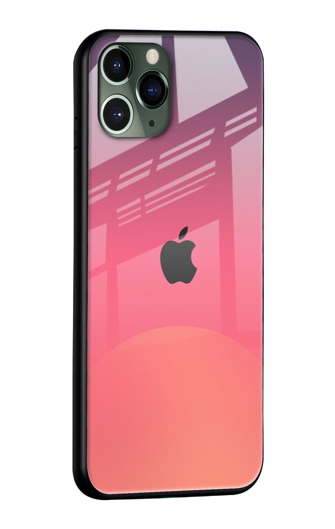 Sunset Orange Glass Case for iPhone 12 Pro