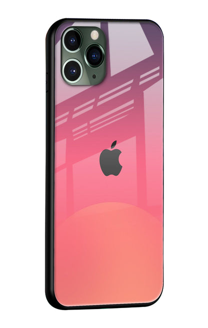 Sunset Orange Glass Case for iPhone 12 Pro