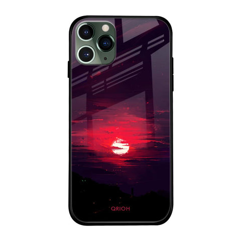 Morning Red Sky iPhone 11 Pro Glass Cases & Covers Online