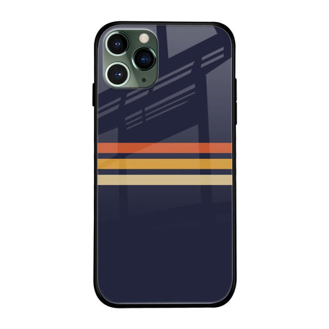 Tricolor Stripes iPhone 11 Pro Glass Cases & Covers Online