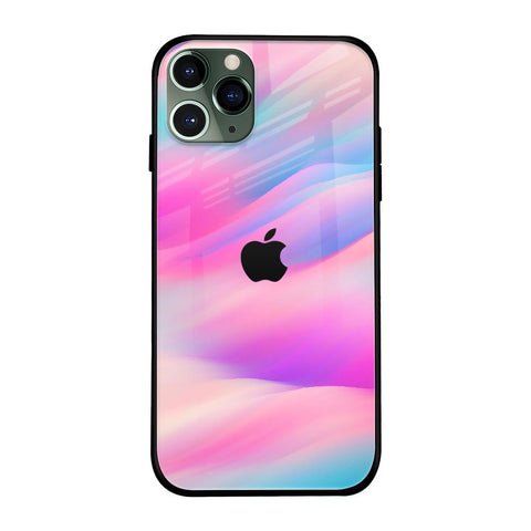Colorful Waves iPhone 11 Pro Glass Cases & Covers Online