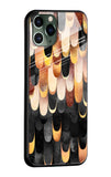 Bronze Abstract Glass Case for iPhone 12 Pro