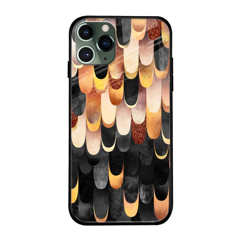 Bronze Abstract iPhone 11 Pro Glass Cases & Covers Online