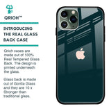Hunter Green Glass Case For iPhone 11 Pro