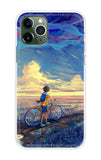 Riding Bicycle to Dreamland iPhone 11 Pro Back Cover