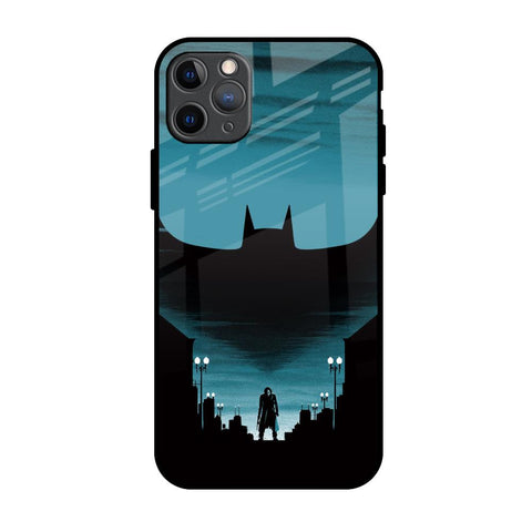 Cyan Bat iPhone 11 Pro Max Glass Back Cover Online