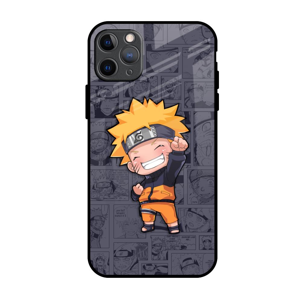 Orange Chubby iPhone 11 Pro Max Glass Back Cover Online