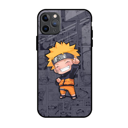 Orange Chubby iPhone 11 Pro Max Glass Back Cover Online