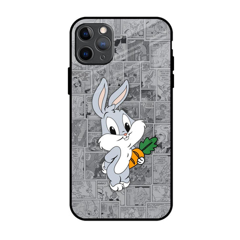 Cute Baby Bunny iPhone 11 Pro Max Glass Back Cover Online