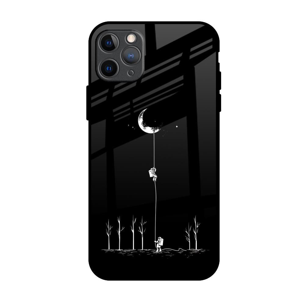 Catch the Moon iPhone 11 Pro Max Glass Back Cover Online