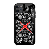 Red Zone iPhone 11 Pro Max Glass Back Cover Online