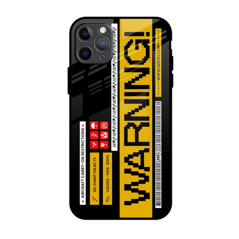 Aircraft Warning iPhone 11 Pro Max Glass Back Cover Online