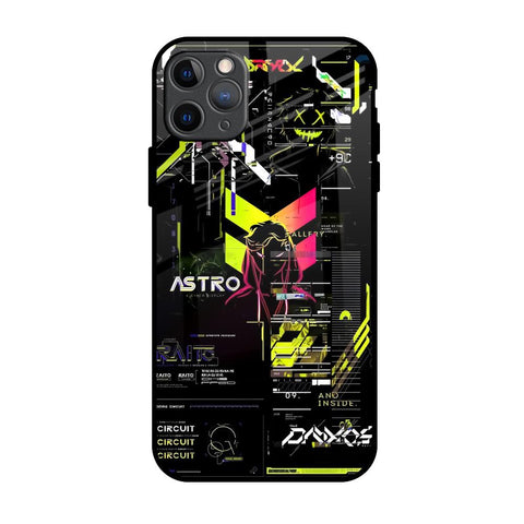 Astro Glitch iPhone 11 Pro Max Glass Back Cover Online