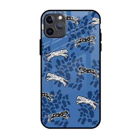 Blue Cheetah iPhone 11 Pro Max Glass Back Cover Online