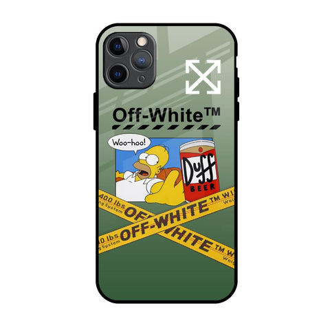 Duff Beer iPhone 11 Pro Max Glass Back Cover Online