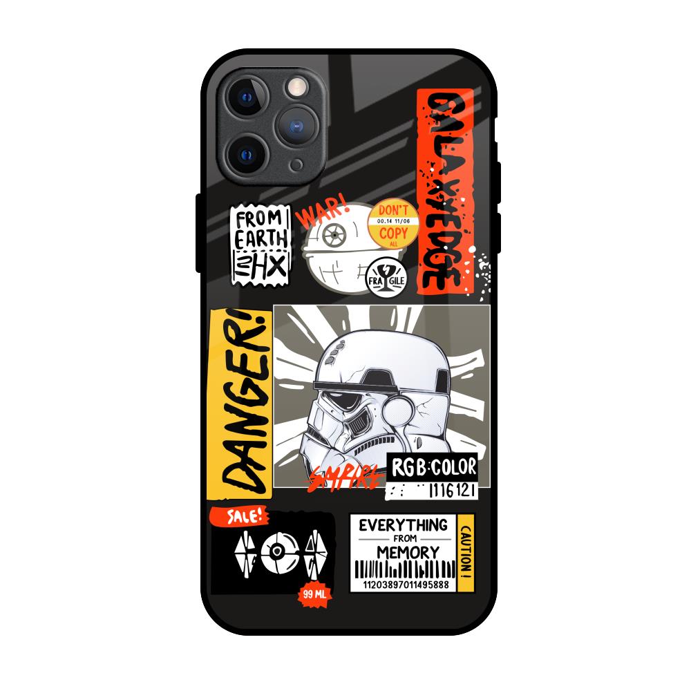 Galaxy Edge iPhone 11 Pro Max Glass Back Cover Online