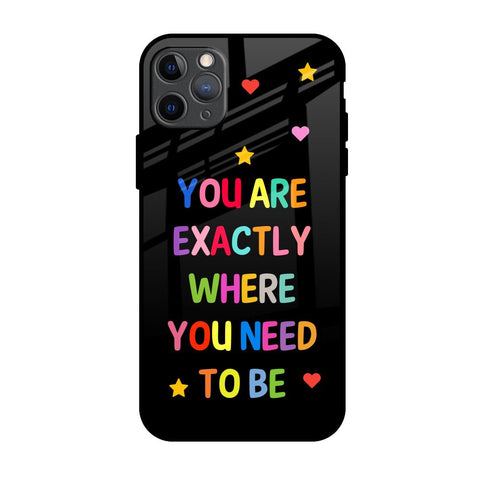 Magical Words iPhone 11 Pro Max Glass Back Cover Online