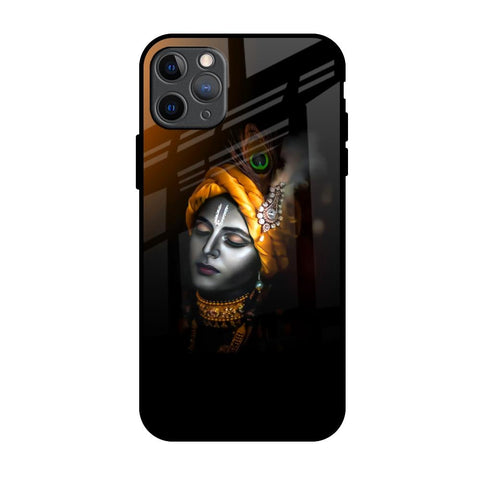 Ombre Krishna iPhone 11 Pro Max Glass Back Cover Online