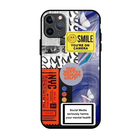 Smile for Camera iPhone 11 Pro Max Glass Back Cover Online