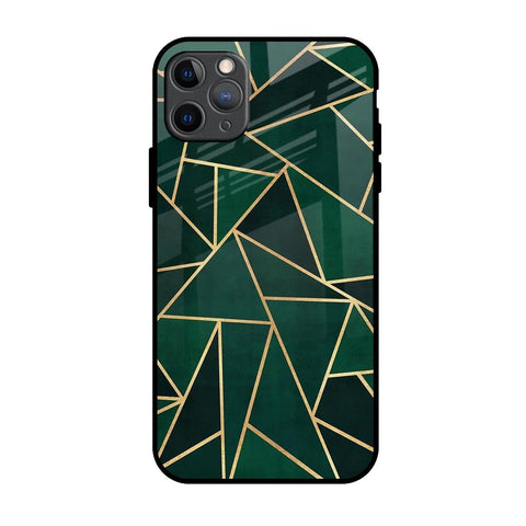 Abstract Green iPhone 11 Pro Max Glass Back Cover Online