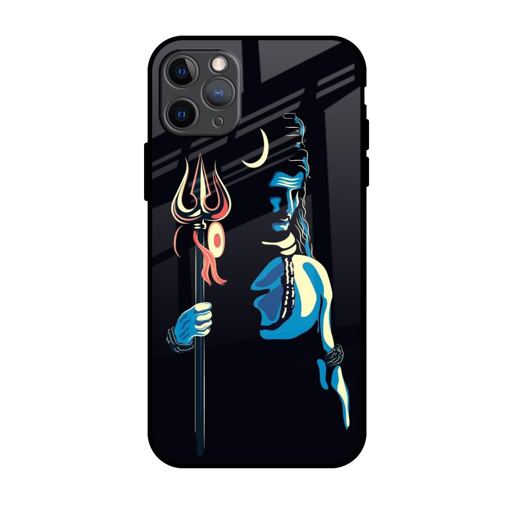Mahakal iPhone 11 Pro Max Glass Back Cover Online