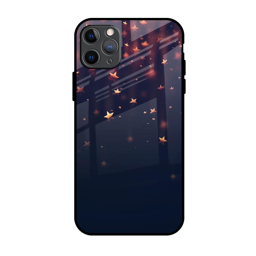 Falling Stars iPhone 11 Pro Max Glass Back Cover Online