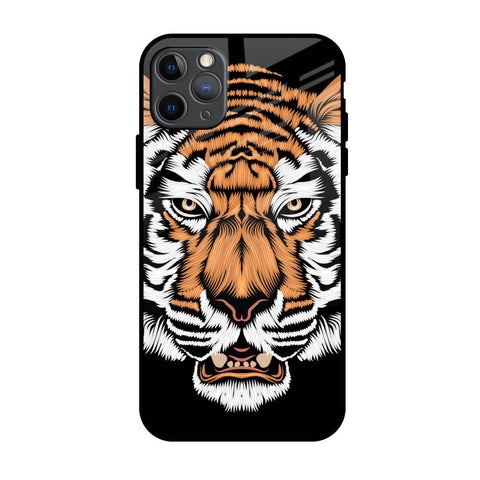 Angry Tiger iPhone 11 Pro Max Glass Back Cover Online