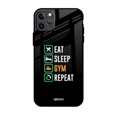 Daily Routine iPhone 11 Pro Max Glass Back Cover Online