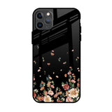 Floating Floral Print iPhone 11 Pro Max Glass Back Cover Online