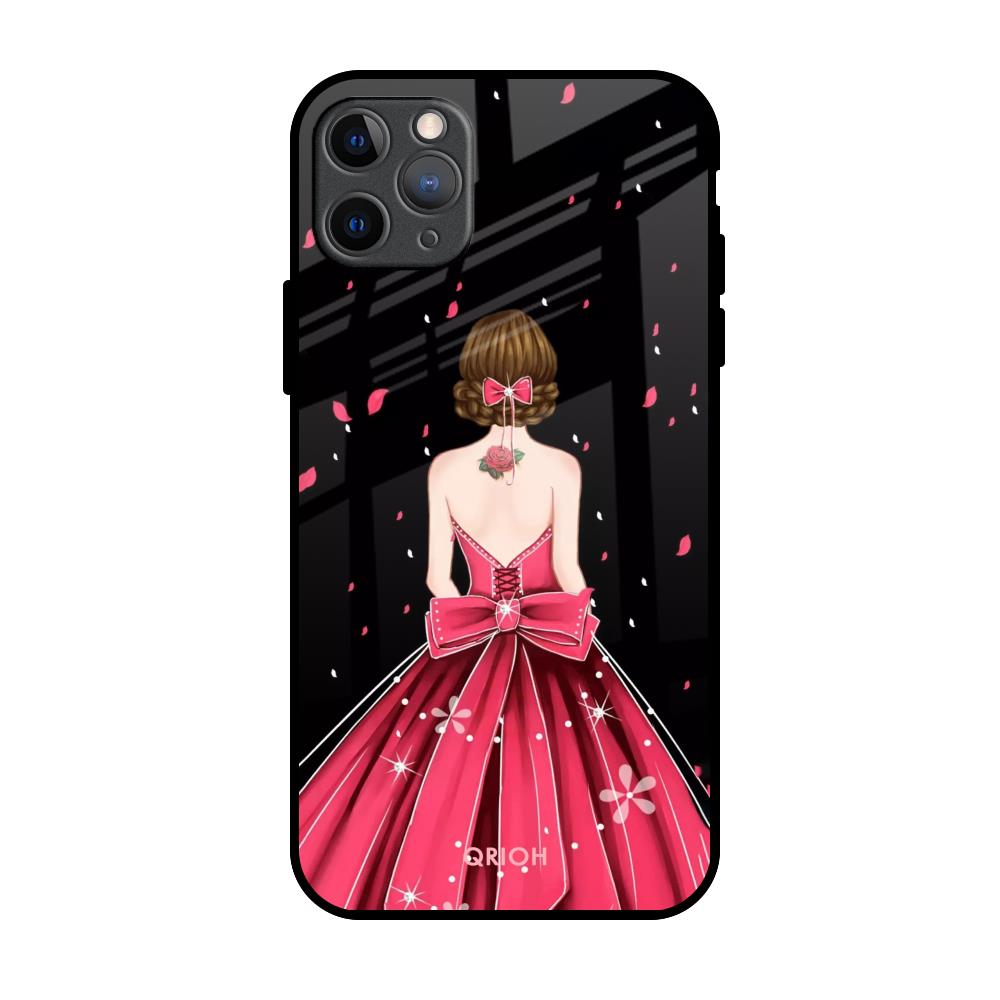 Fashion Princess iPhone 11 Pro Max Glass Back Cover Online