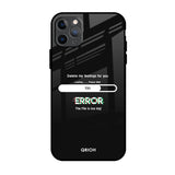 Error iPhone 11 Pro Max Glass Back Cover Online