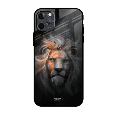 Devil Lion iPhone 11 Pro Max Glass Back Cover Online