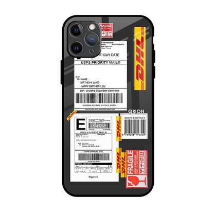 Cool Barcode Label iPhone 11 Pro Max Glass Back Cover Online