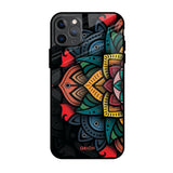 Retro Gorgeous Flower iPhone 11 Pro Max Glass Back Cover Online