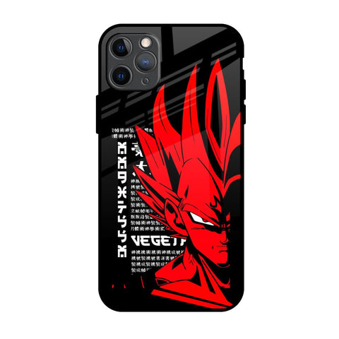 Red Vegeta iPhone 11 Pro Max Glass Back Cover Online