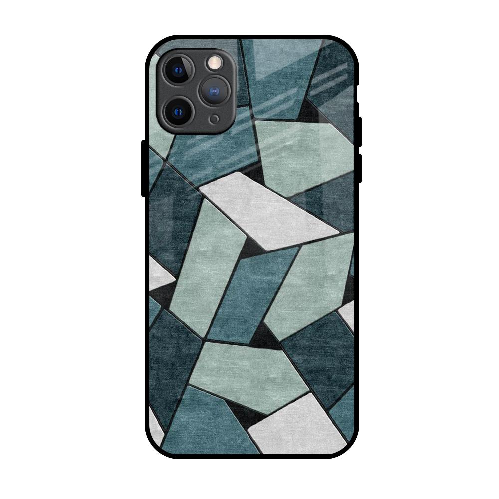 Abstact Tiles iPhone 11 Pro Max Glass Back Cover Online