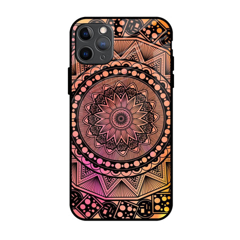 Floral Mandala iPhone 11 Pro Max Glass Back Cover Online