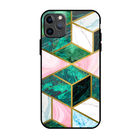 Seamless Green Marble iPhone 11 Pro Max Glass Back Cover Online