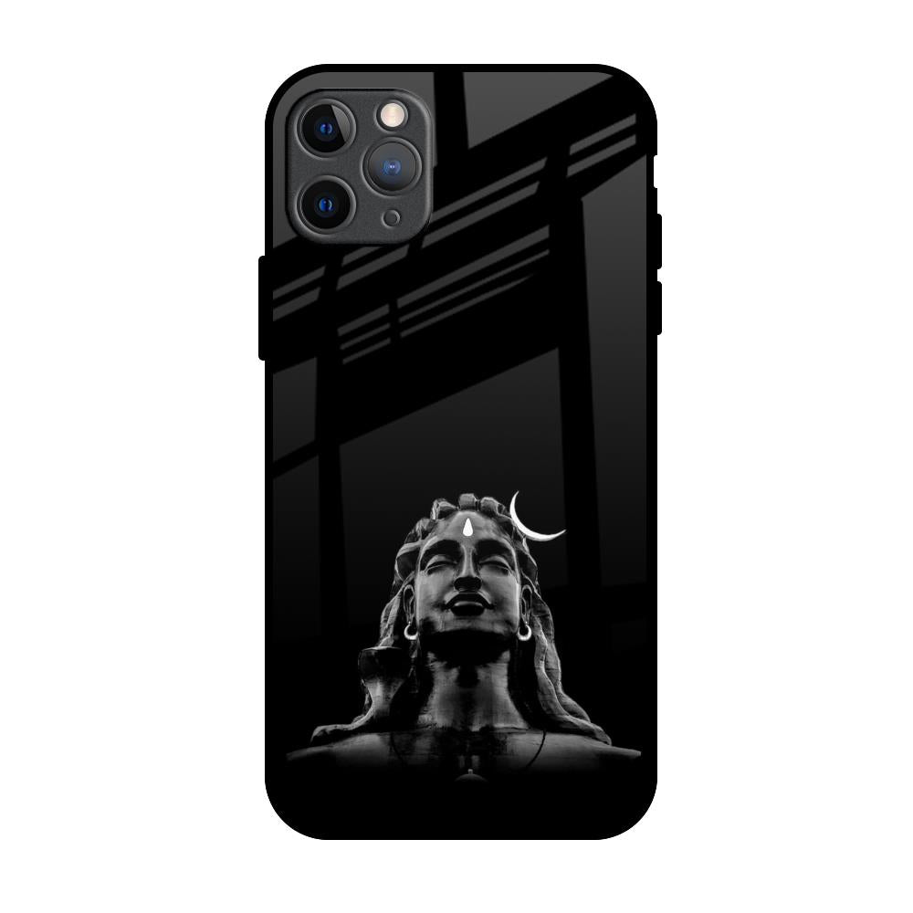 Adiyogi iPhone 11 Pro Max Glass Back Cover Online