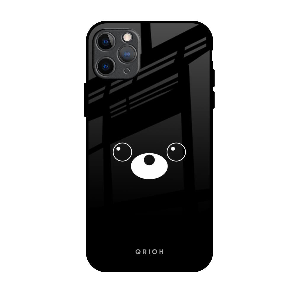 Cute Bear iPhone 11 Pro Max Glass Back Cover Online