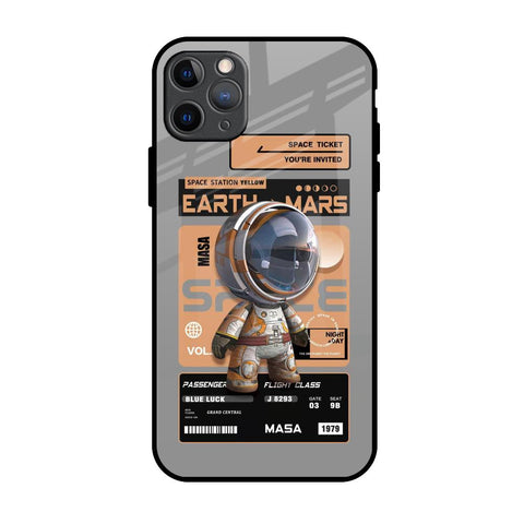 Space Ticket iPhone 11 Pro Max Glass Back Cover Online