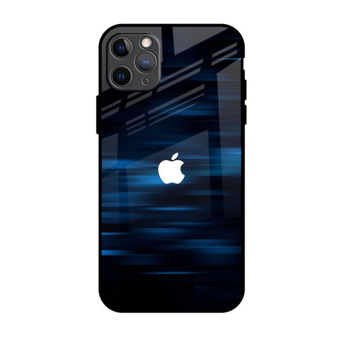 Blue Rough Abstract iPhone 11 Pro Max Glass Back Cover Online