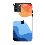 Wavy Color Pattern iPhone 11 Pro Max Glass Back Cover Online