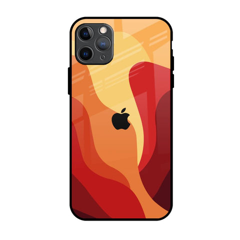 Magma Color Pattern iPhone 11 Pro Max Glass Back Cover Online