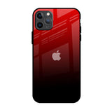 Maroon Faded iPhone 11 Pro Max Glass Back Cover Online