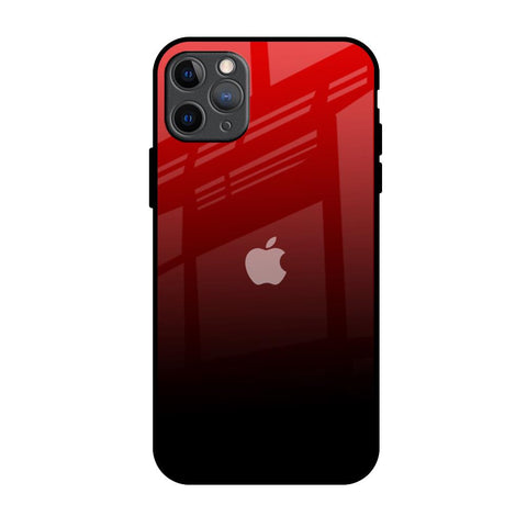 Maroon Faded iPhone 11 Pro Max Glass Back Cover Online