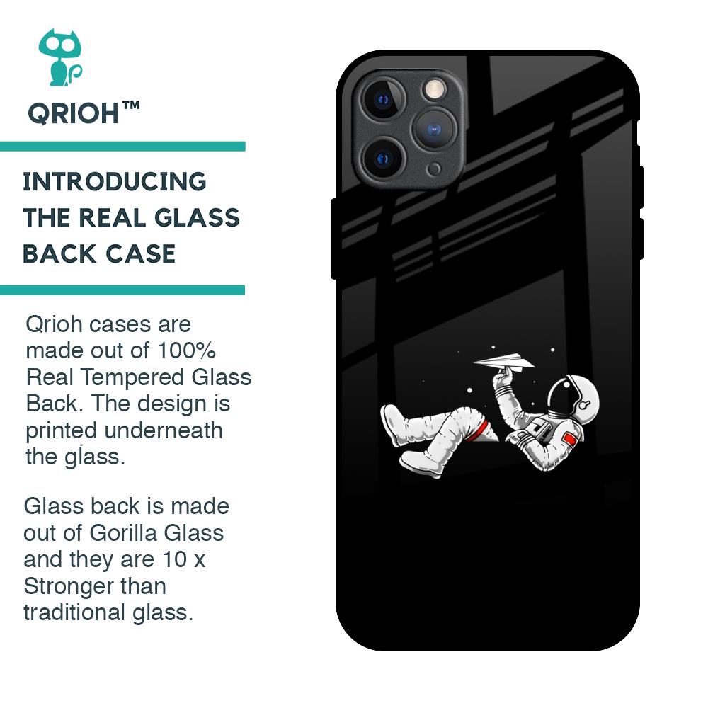 Space Traveller Glass Case for iPhone 11 Pro Max